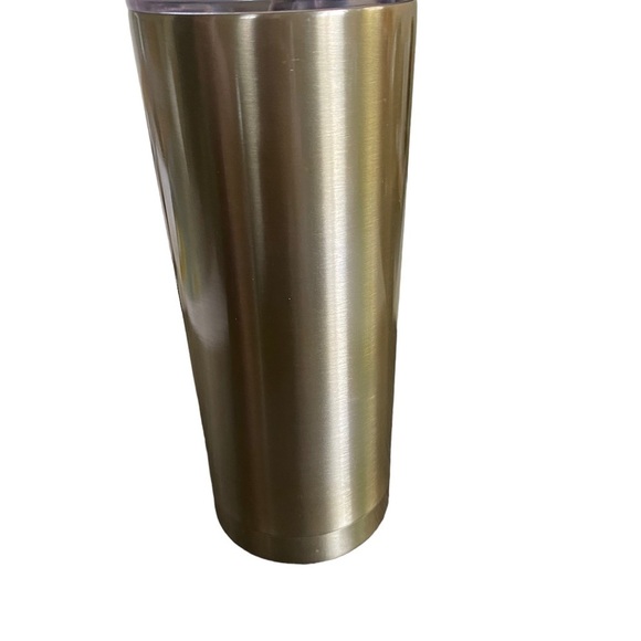 Starbucks 2021‎ Metallic Gold 20oz Tumbler EUC No Straw - Picture 3 of 4